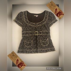 (2)Nanette Lepore shirt